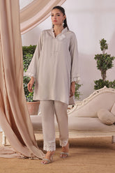 Ochre Clothing Silk Women's 2 Pc Suit