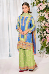 Ochre Clothing Stitched 3 Piece Herringbone Collection'2025-CORF-37