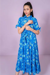 Ochre Clothing Stitched 1 Piece Western Kids Dress-OCH-BLPDO-2