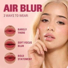 Revolution Air Blur Matte Liquid Lipstick Peachy