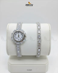 Rich Intricate Cluster Bracelet Watch - Zeesy Jewellery