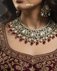 Rich Sentimental Crystal Bridal Set - Zeesy Jewellery
