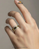 Rich Sentimental Motif Luminous Ring - Zeesy Jewellery