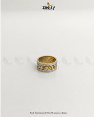Rich Sentimental Motif Luminous Ring - Zeesy Jewellery