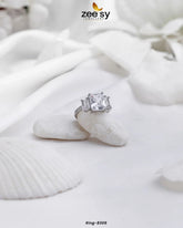 Ring-8306 Silver - Zeesy Jewellery