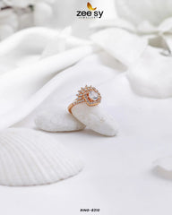 Ring-8310 White - Zeesy Jewellery