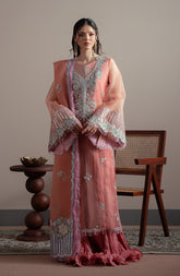 Elvin By Fabiha Fatima Unstitched 3 Piece Formals Collection'2025-Roselle