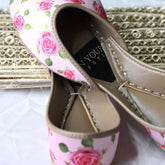 On Your Feets Casual Khussa-Rosewood Charm