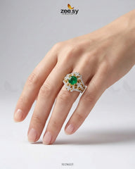 Royal Stone Cluster Ring