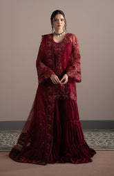 Elvin By Fabiha Fatima Unstitched 3 Piece Formals Collection'2025-Rubeia