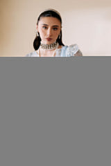 Muse By Serene Unstitched 3 Piece Luxury Festive Chiffon Suit-S-1078 Glace