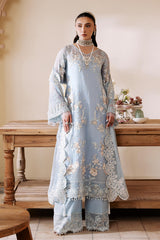 Muse By Serene Unstitched 3 Piece Luxury Festive Chiffon Suit-S-1078 Glace