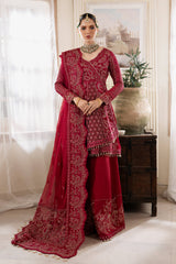 Muse By Serene Unstitched 3 Piece Luxury Festive Chiffon Suit-S-1085 Cherie
