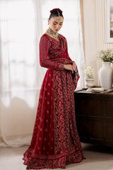 Muse By Serene Unstitched 3 Piece Luxury Festive Chiffon Suit-S-1085 Cherie