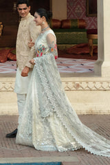 Imrozia Serene Unstitched 3 Piece Bridal Formals Suit-SB-13 Mehram