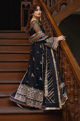 Sajal By Serene Unstitched 3 Piece Bridal Suit-SB-32 Mehrang