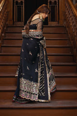 Sajal By Serene Unstitched 3 Piece Bridal Suit-SB-32 Mehrang