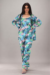 Studio By Arj Eshaal Omani Dreamy Nights Nightwear – Stylish Comfort for Sweet Slumber Silky Finish Night Dress For Women and Girls 7 Piece Night Wear Women's Pajama Sets