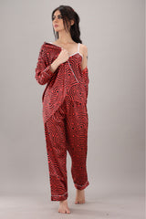 Studio By Arj Eshaal Omani Dreams Nightwear – Ultimate Comfort for Restful Nights Silky Finish Night Dress For Women and Girls 7 Piece Night Wear Women's Pajama Sets