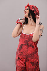 Studio By Arj Eshaal Omani Luxe Nightwear Set – Cozy & Elegant Sleepwear Silky Finish Night Dress For Women and Girls 7 Piece Night Wear Women's Pajama Sets