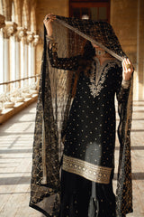 Aura By Haniumaimaz Stitched 3 Piece Formals Vol-01 Suit-SEEMAL