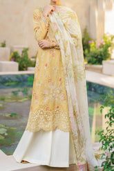 Iznik Unstitched 3 Piece Festive Embroidered Lawn Suit-SFL-09