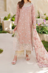 Iznik Unstitched 3 Piece Festive Embroidered Lawn Suit-SFL-11