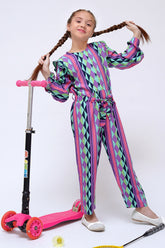 Fun Fusion By Shanzey Stitched Mid-Summer Suit-SHK-3001