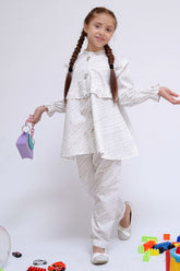Fun Fusion By Shanzey Stitched Mid-Summer Suit-SHK-3105