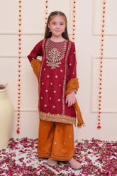 Shehnai by Shanzey Stitched 3 Piece Formals Suit-SHK-3205