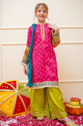 Sangeet By Shanzey Stitched 3 Piece Bari Eid Edit Suit-SHK-4501