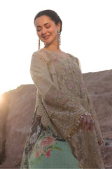 Hania By Imrozia Unstitched 3 Piece Luxury Lawn Suit-SL 83 Ayzal