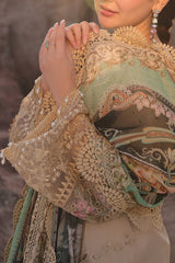 Hania By Imrozia Unstitched 3 Piece Luxury Lawn Suit-SL 83 Ayzal