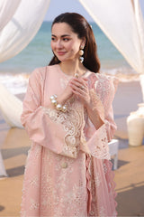 Hania By Imrozia Unstitched 3 Piece Luxury Lawn Suit-SL 84 Amaya