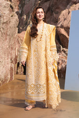 Hania By Imrozia Unstitched 3 Piece Luxury Lawn Suit-SL 85 Anaya