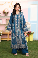 Hayam By Imrozia Serene Unstitched 3 Piece Luxury Eid Lawn Suit-SL 87 SAHAR