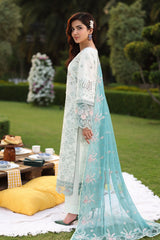 Hayam By Imrozia Serene Unstitched 3 Piece Luxury Eid Lawn Suit-SL 88 HIBA