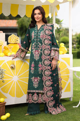 Hayam By Imrozia Serene Unstitched 3 Piece Luxury Eid Lawn Suit-SL 89 AMAL