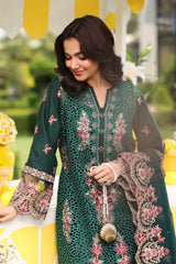 Hayam By Imrozia Serene Unstitched 3 Piece Luxury Eid Lawn Suit-SL 89 AMAL