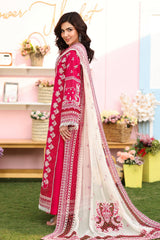 Hayam By Imrozia Serene Unstitched 3 Piece Luxury Eid Lawn Suit-SL 90 BASMA