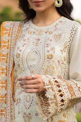 Hayam By Imrozia Serene Unstitched 3 Piece Luxury Eid Lawn Suit-SL 91 LULU