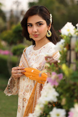 Hayam By Imrozia Serene Unstitched 3 Piece Luxury Eid Lawn Suit-SL 91 LULU