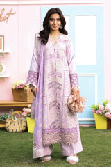 Hayam By Imrozia Serene Unstitched 3 Piece Luxury Eid Lawn Suit-SL 95 HALIMA