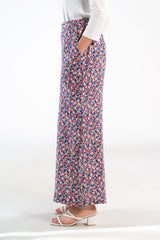 Sprinkles Stitched 1 Piece Summer Bottoms Women Collection'2025-Allover Floral Wide Leg Pant