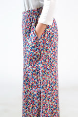 Sprinkles Stitched 1 Piece Summer Bottoms Women Collection'2025-Allover Floral Wide Leg Pant