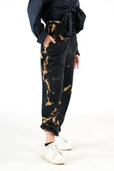 Sprinkles Stitched 1 Piece Summer Bottoms Women Collection'2025-Jewel Tie Die Wide Leg Pant