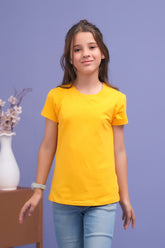 Sprinkles Stitched 1 Piece Summer Shirts Kids Collection'2025-Basic Tee - Yellow