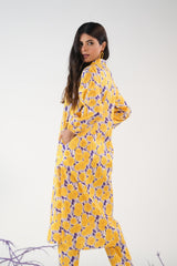 Sprinkles Stitched 2 Piece Summer Co Ord Sets Women Collection'2025-Sunny Canopy - Cambric