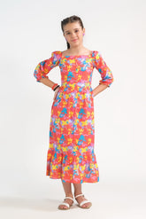 Sprinkles Stitched 1 Piece Summer Shirts Kids Collection'2025-Giraffiti - Cambric