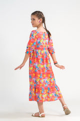 Sprinkles Stitched 1 Piece Summer Shirts Kids Collection'2025-Giraffiti - Cambric